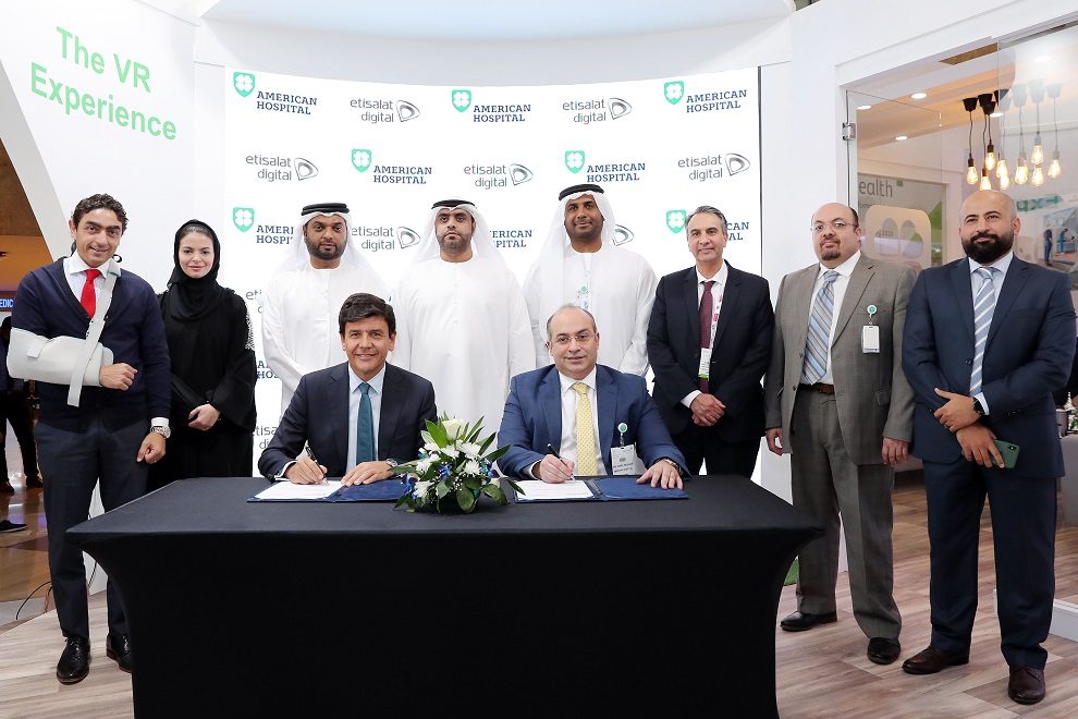 Etisalat-American-Hospital-Dubai-MoU