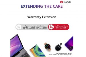 Huawei extends expiring warranty of its products to ensure customer health and convenience in the UAE