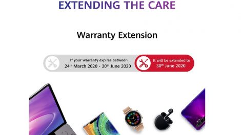 Huawei extends expiring warranty of its products to ensure customer health and convenience in the UAE