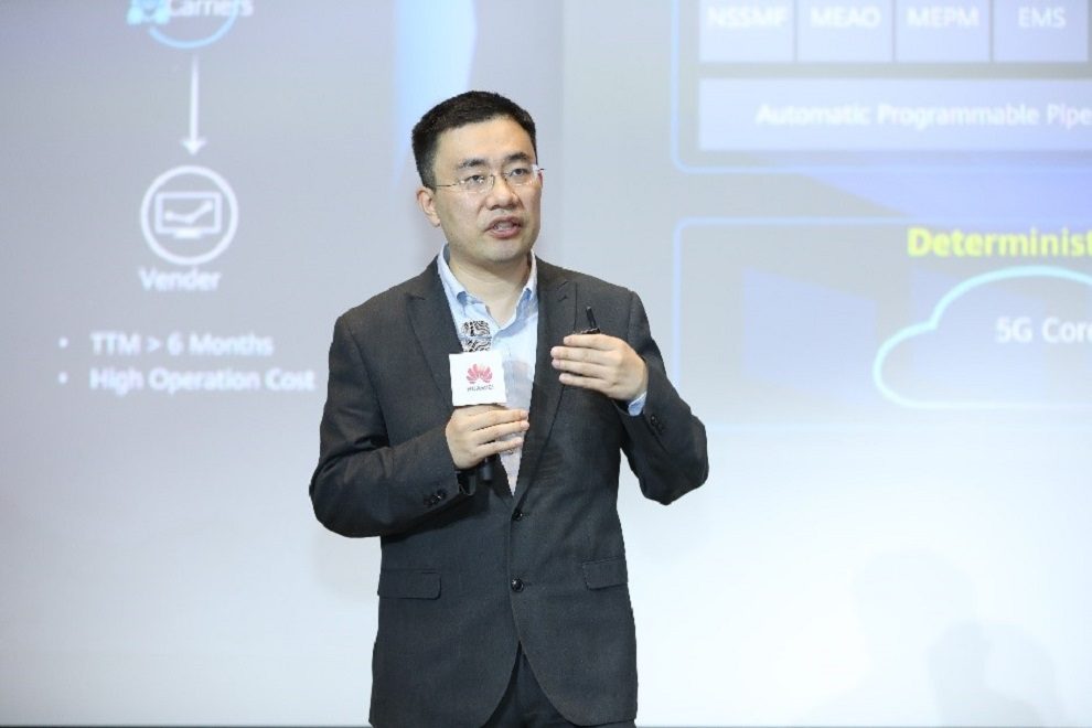 Yu Haitao, Vice President of Huawei Packet Core Network Product Line