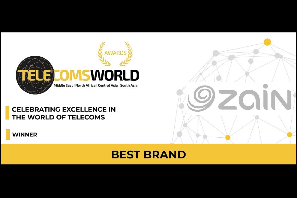 Zain crowned ‘Best Brand’ at 2020 TWME