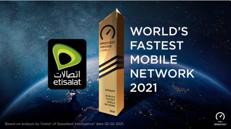 Etisalat recognised as fastest mobile network for the second consecutive year