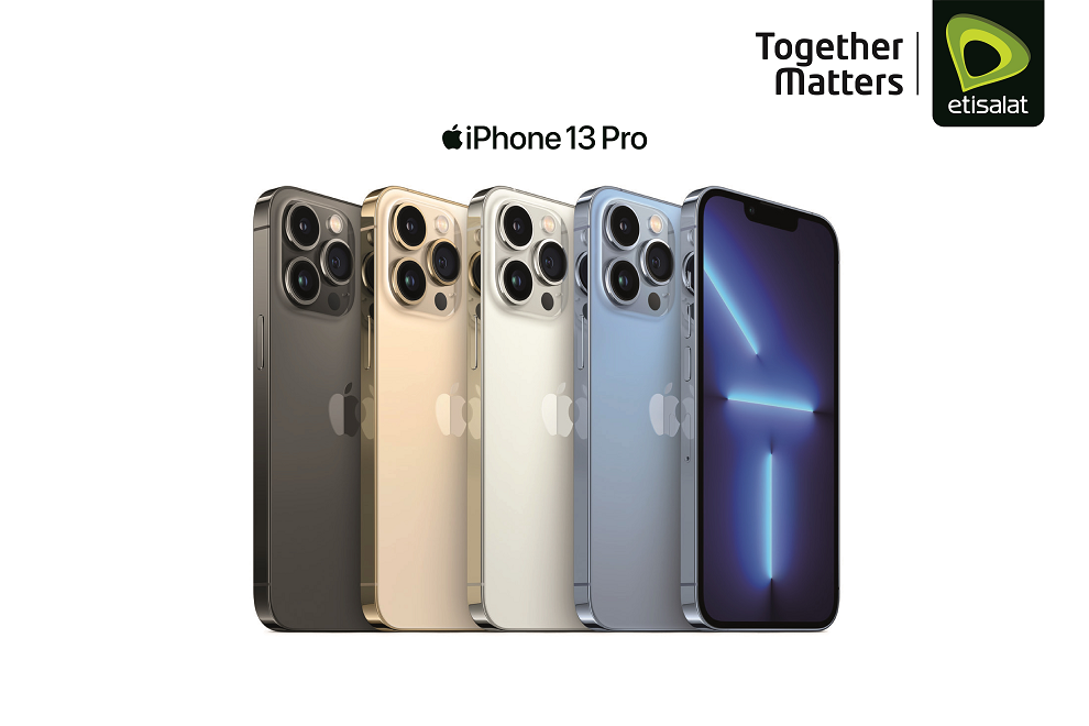 Etisalat offers the all-new iPhone 13 Pro and iPad Series