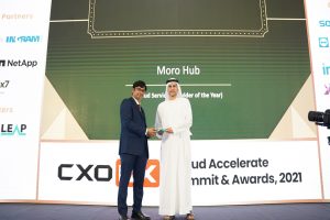 Moro Hub named 'Cloud Service Provider of the Year' at Cloud Accelerate Summit and Awards