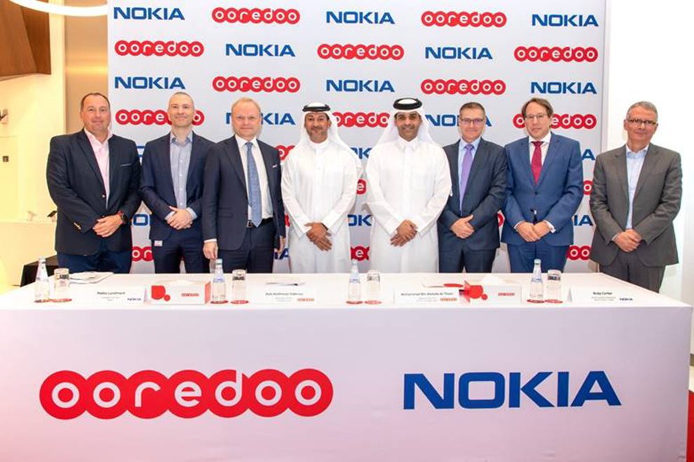 Nokia and Ooredoo Group sign strategic 5-year agreement, including 5G