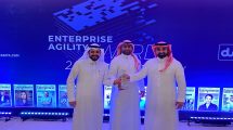 stc, awarded for its best internal application across the Middle East