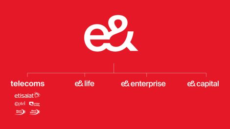 Sheikh Mansour Bin Zayed Al Nahyan announces the launch of e& as a new brand identity for Etisalat Group