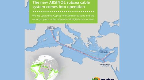 Cyta The new ARSINOE subsea cable system comes into operation