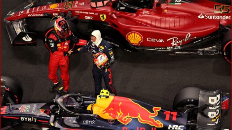 Sergio Perez on Pole Position Ahead of FORMULA 1 STC SAUDI ARABIAN GRAND PRIX 2022