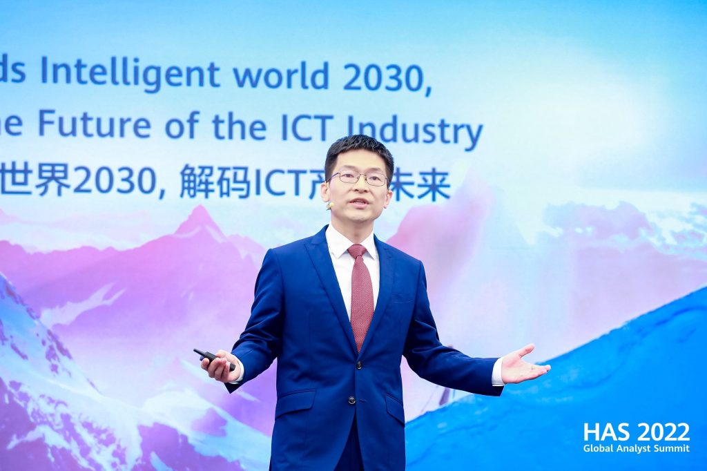 Gavin Gai Gang, President of Huawei ICT Strategy Business Development Dept