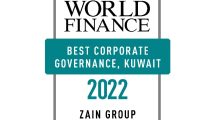 Zain awarded prestigious World Finance ‘Best Corporate Governance Award 2022’ in Kuwait for 2nd consecutive year