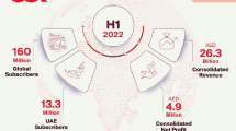 e& reports consolidated net profit of AED 4.9 billion for H1 2022, up 2.5 percent