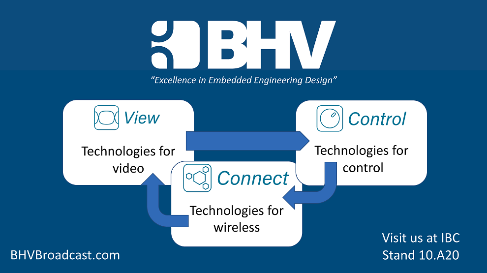 BHV unleashes Outsourced Engineering paradigm at IBC to answer industry need for reduced risk and lower development costs