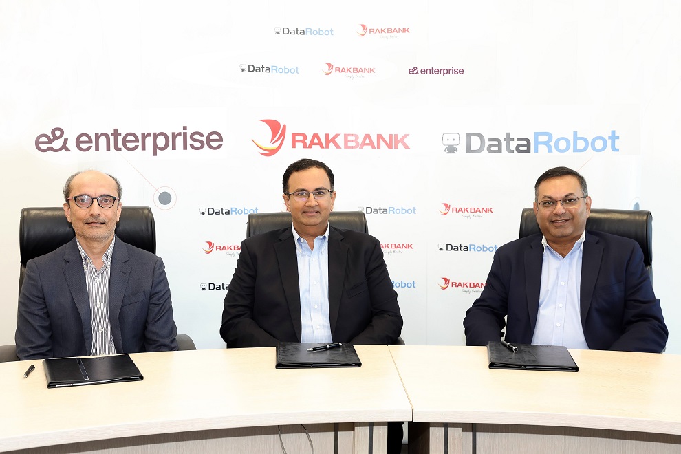 RAKBANK to accelerate AI strategy in UAE partnering with DataRobot and e& enterprise