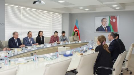 Azerbaijani winners of the Grand Prix of the International ActInSpace hackaton visited Azercosmos