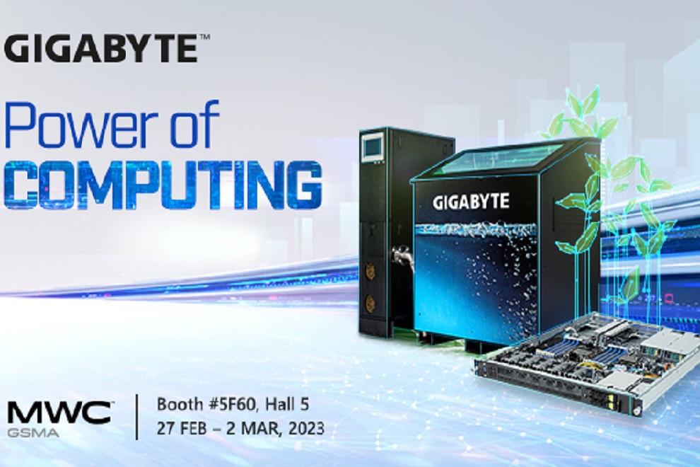 GIGABYTE to present 5G Edge and Green Computing Solutions, unveiling new visions of “Power of Computing” at MWC 2023