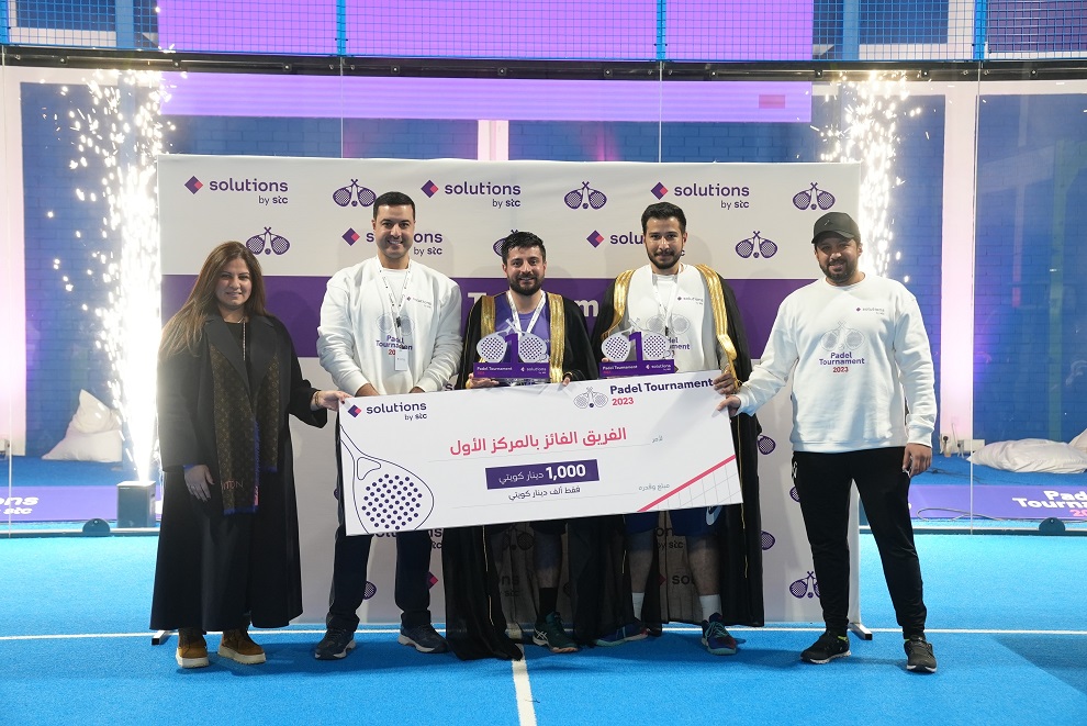 solutions by stc holds padel tournament for its business customers