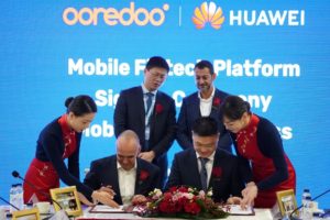 Ooredoo signs Fintech Service Agreement with Huawei at MWC 2023 to explore promising new business together