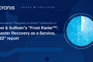 Acronis recognized for Growth and Innovation on Frost & Sullivan’s Frost Radar™ for DRaaS