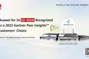 Huawei recognized as a Gartner® Peer Insights™ Customers' Choice for SD-WAN for the Fourth Time