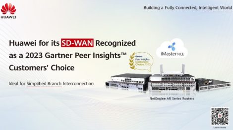 Huawei recognized as a Gartner® Peer Insights™ Customers' Choice for SD-WAN for the Fourth Time
