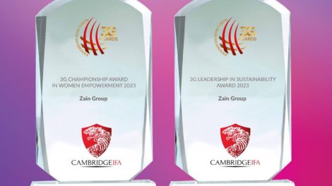 Zain wins two distinguished awards in Sustainability and Women’s Empowerment