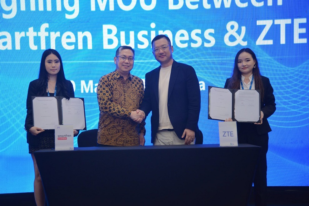 ZTE and Smartfren Business strengthen collaboration to drive network infrastructure market development