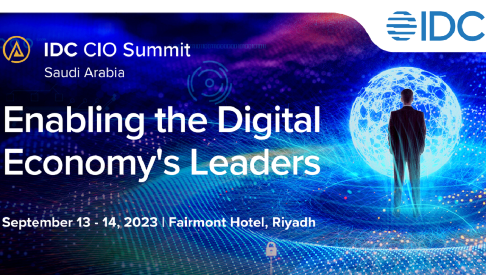 IDC to explore the future of Saudi Arabia's Digital Economy at CIO Summit in Riyadh