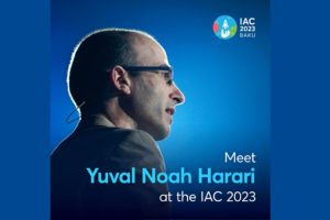 Yuval Harari patricipates at IAC in Baku