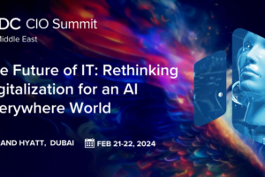 IDC unveils visionary theme for 2024 Middle East CIO Summit as It prepares to explore the reality of an 'AI Everywhere' world
