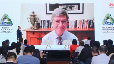 Huawei Sustainability Forum: Jeffrey Sachs advocates tech solutions to address SDG challenges