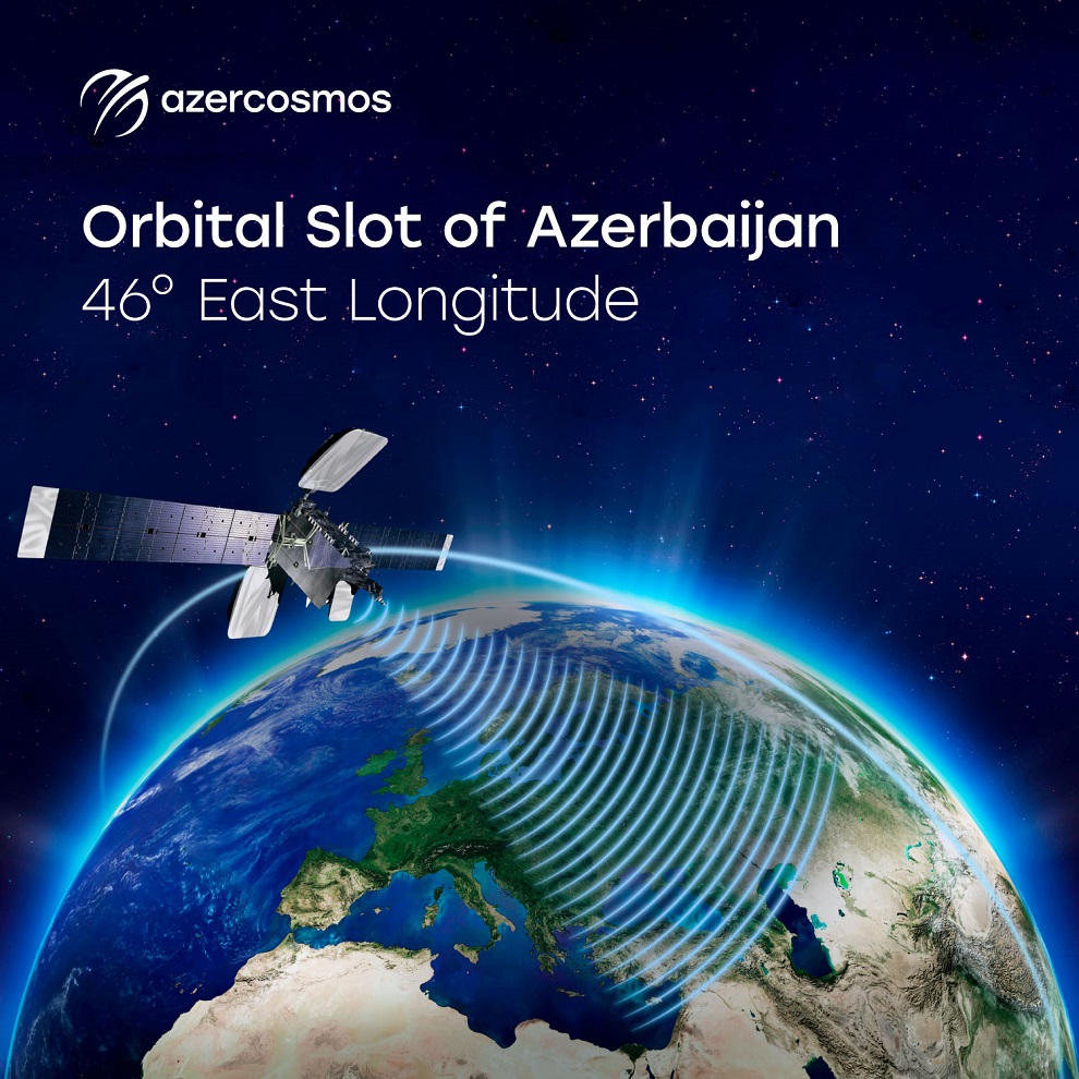 Azerbaijan secured its Orbital Slot - 46° E in GSO