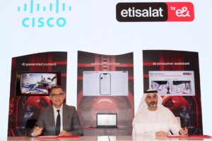 Cisco to elevate etisalat by e&'s connectivity and collaboration services for businesses