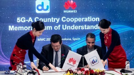 Huawei and du sign MoU to build the 5G Advanced Country Project