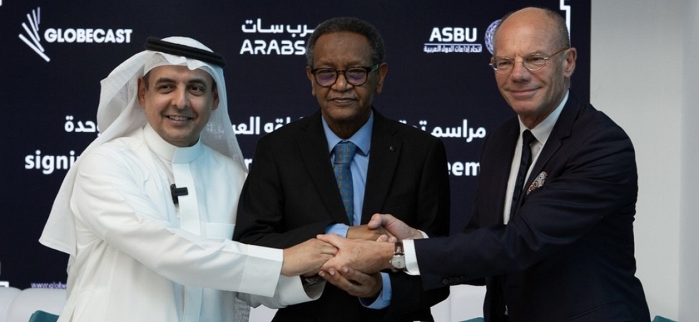 Arabsat, ASBU & Globecast are commemorating 20 years of relationship with a renewed Multi-Years Deal for Global Arabic Bouquet (GAB) services