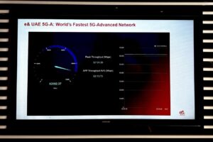 e& UAE achieves world's fastest aggregated 5G-Advanced Speed of 62Gbps