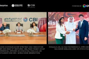 e& enterprise in partnership with WWG signs sustainability fintech agreement with CBI