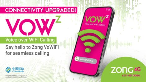 Zong launches VoWiFi service