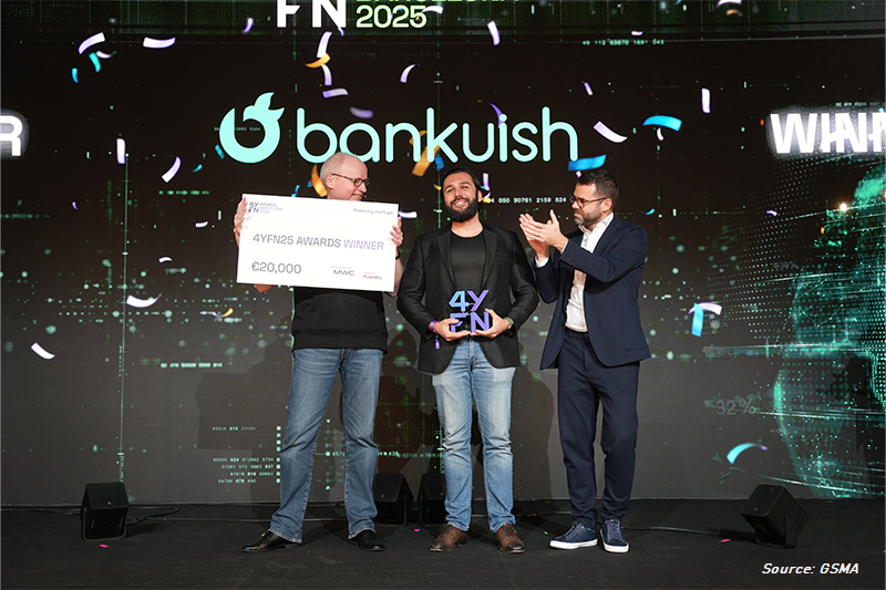 Bankuish triumphs at prestigious 4YFN25 Awards at MWC25 Barcelona