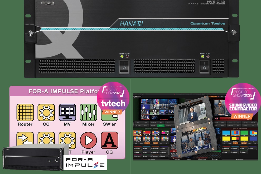 FOR-A showcases next-gen broadcast solutions at CABSAT 2025