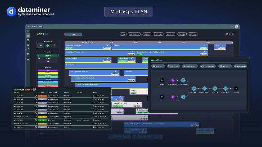 DataMiner MediaOps.PLAN at IBC 2025