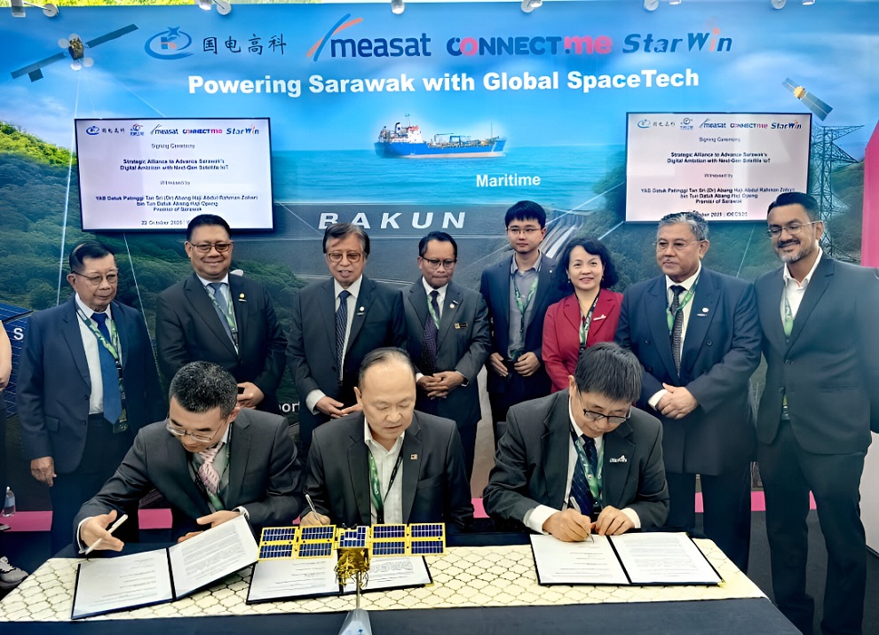 MEASAT Guodian Gaoke and StarWin form strategic alliance to power Sarawak’s digital ambition