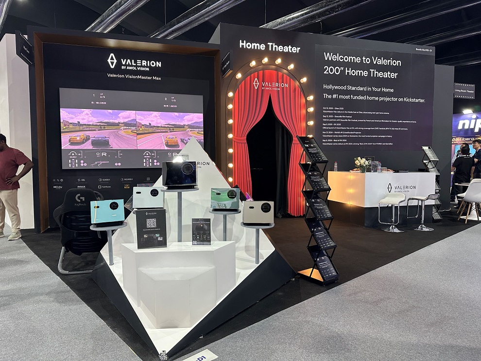 Valerion launches VisionMaster Max projector at GITEX GLOBAL 2025