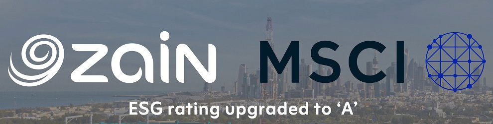 Zain Group MSCI rating for ESG upgraded to ‘A’