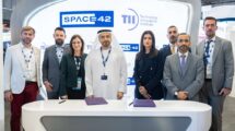 TII and Space42 space-to-ground quantum communication network