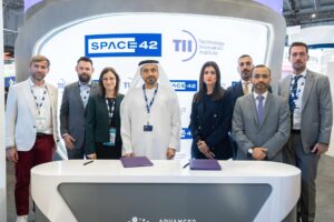 TII and Space42 space-to-ground quantum communication network