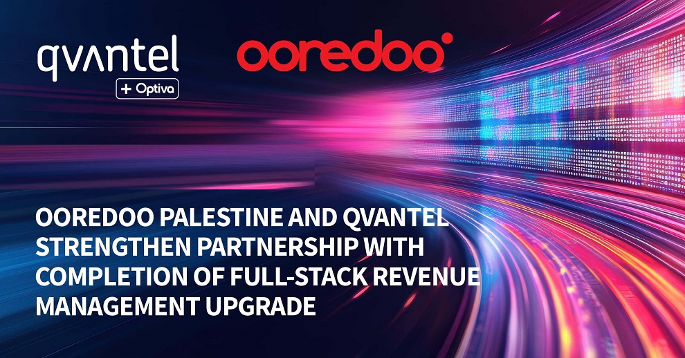 Ooredoo Palestine and Qvantel strengthen partnership with completion of full-stack revenue management upgrade