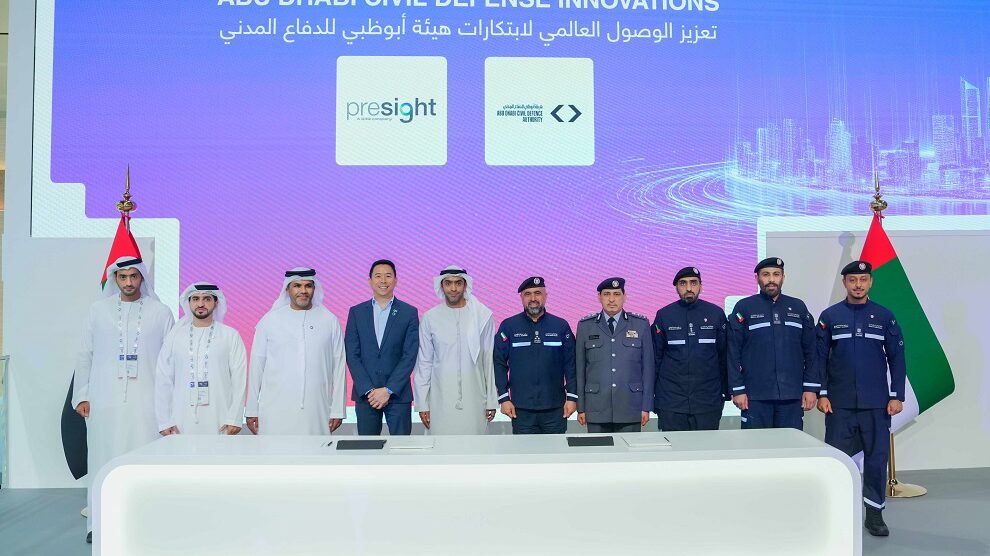 Presight and Abu Dhabi Civil Defence Authority to drive AI innovation in public safety