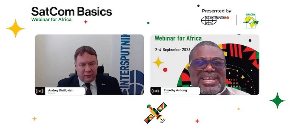 Intersputnik and RASCOM held a training webinar for Africa